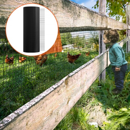 Hardware Cloth 36 x 100 Galvanized Wire Mesh Roll 19 Gauge Chicken Wire