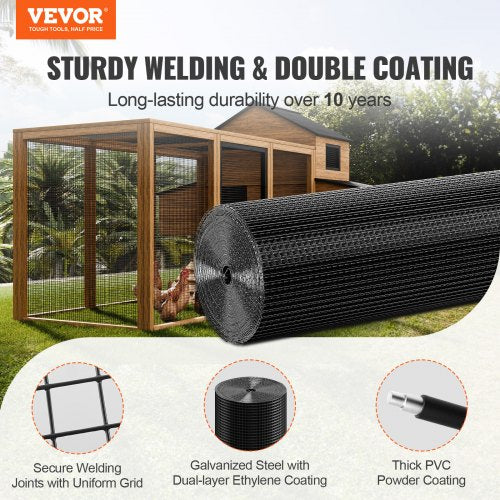 Hardware Cloth 48 x 50 Galvanized Wire Mesh Roll 19 Gauge Chicken Wire