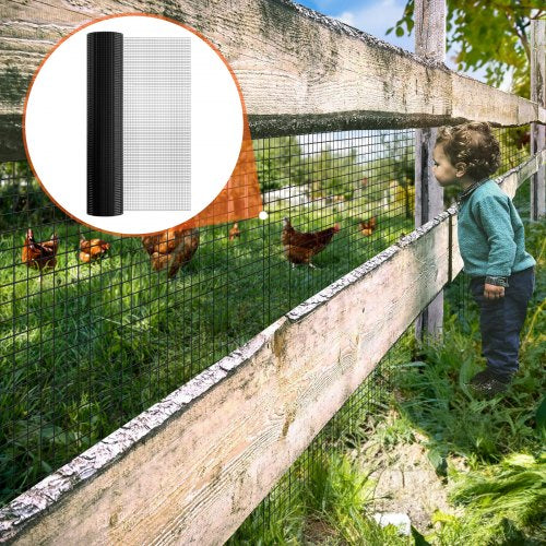Hardware Cloth 48 x 50 Galvanized Wire Mesh Roll 19 Gauge Chicken Wire