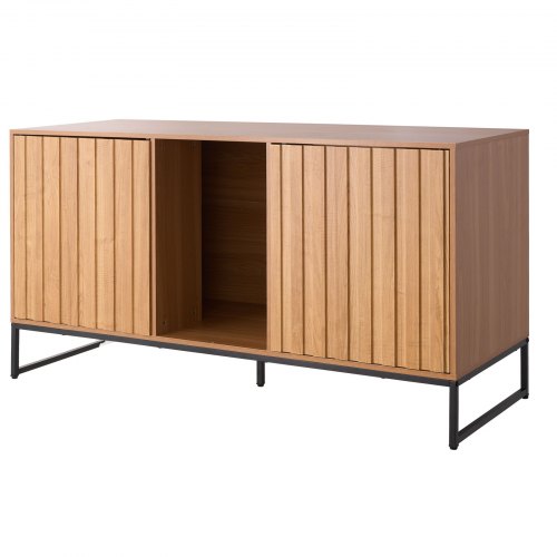 Cat Litter Box Enclosure Furniture 47.2 In Hidden Cabinet With Scratch Pad