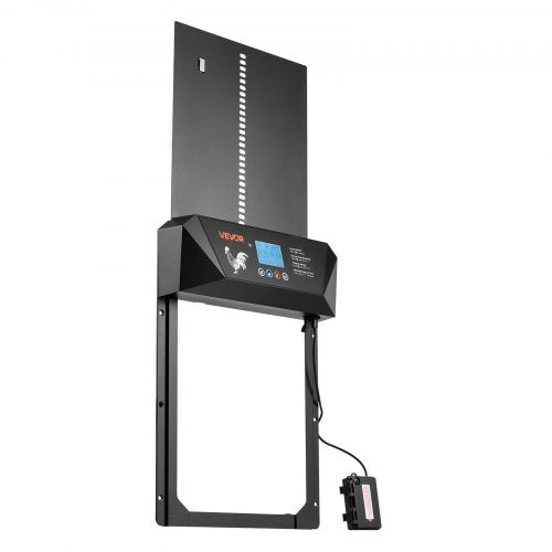 Automatic Chicken Coop Door DC Battery Powered Chicken Door with LCD