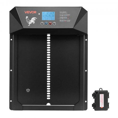 Automatic Chicken Coop Door DC Battery Powered Chicken Door with LCD