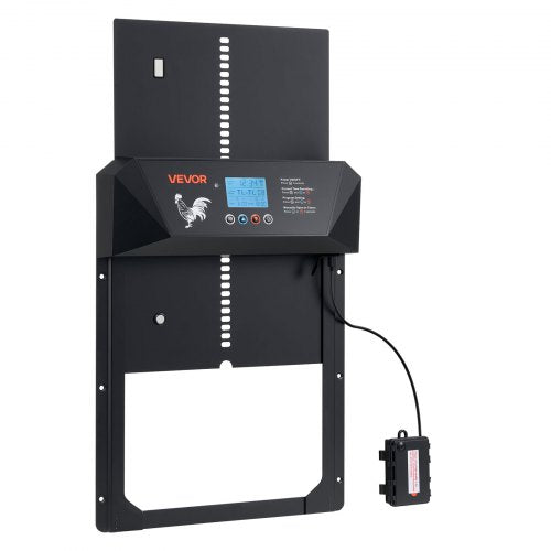 Automatic Chicken Coop Door DC Battery Powered Chicken Door with LCD