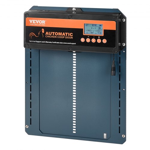 Automatic Chicken Coop Door Auto Chicken Door Opener with Timer Light