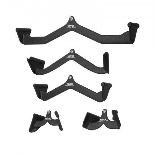 LAT Pulldown Attachments Cable Machine Rowing Tbar Vbar 5 Set Tricep