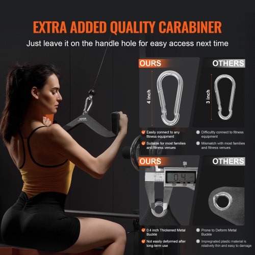 LAT Pulldown Attachments Cable Machine Rowing Tbar Vbar 7 Set Tricep
