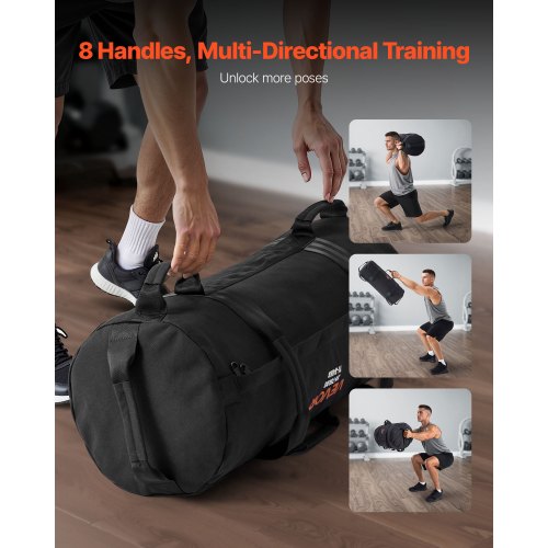 Workout Sandbag Heavy Duty Workout Power Bags with Handles 2575 lbs
