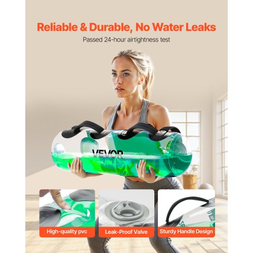 Water Weights Aqua Bag Large Aqua Bags for Workout 70 lbs Adjustable