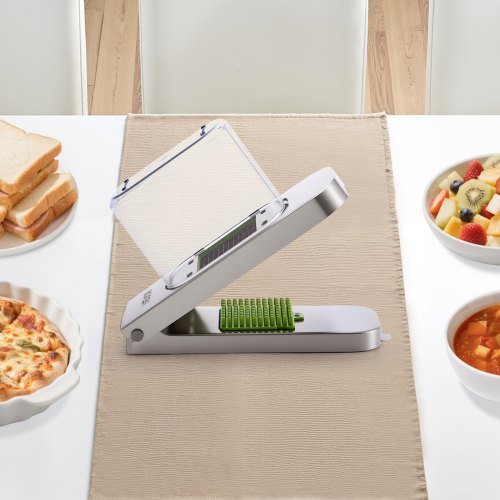 Vegetable Chopper Food Veggie Cutter with 3 Stainless Steel Blades Onion