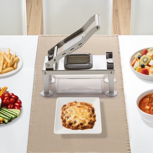 Vegetable Chopper Mandoline Slicer Allin1 Food Veggie Cutter with 9
