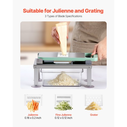 Vegetable Chopper Mandoline Slicer Allin1 Food Veggie Cutter