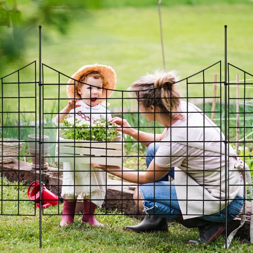 Garden Fence 366inH x295inL Animal Barrier Fence Underground