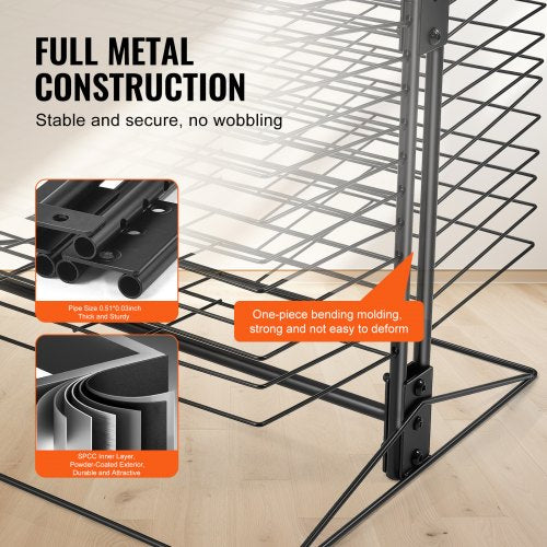 Art Drying Rack 50 Removable Shelves 20 x 17 x 30 inch Paint Drying Rack