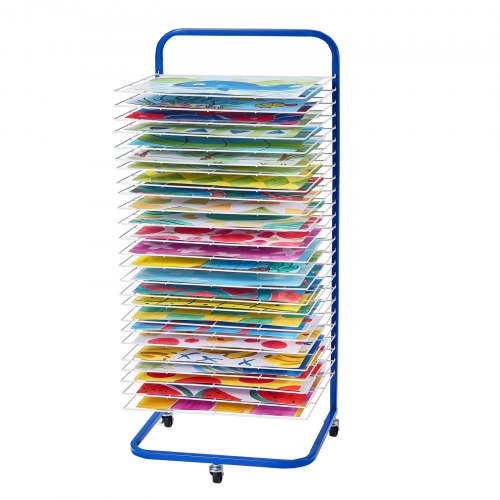 Art Drying Rack 25 Removable Shelves 17 x 13 x 39.4 inch Paint Drying Rack