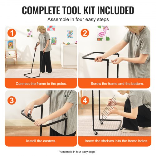 Art Drying Rack 25 Removable Shelves 17 x 13 x 39.4 inch Paint Drying Rack
