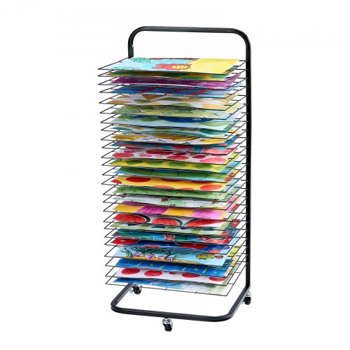 Art Drying Rack 25 Removable Shelves 17 x 13 x 39.4 inch Paint Drying Rack