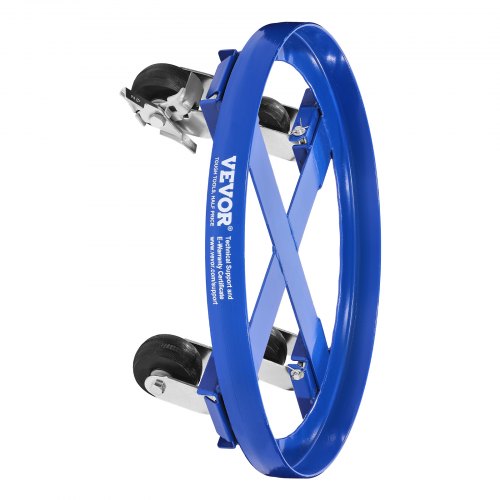 55 Gallon Drum Dolly 2000 lbs Load Capacity HeavyDuty Barrel Dolly with Cross