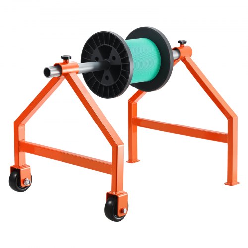 Wire Spool Rack 220 lbs Load Capacity Portable Cable Caddy Moveable Wire