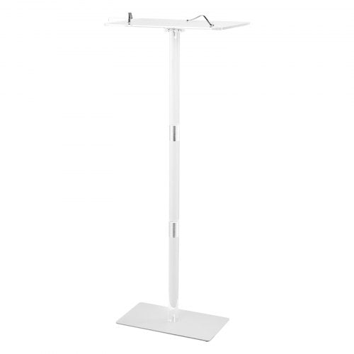 Podium Stand 43Inch Acrylic Lectern Portable Laptop Desk with Wide