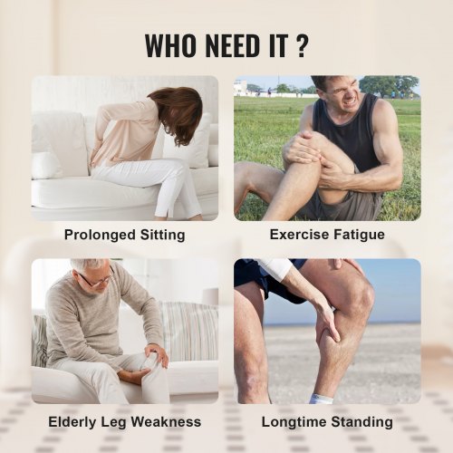 Full Leg Massager Air Compression Leg Massager for Foot Calf Thigh Knee 2