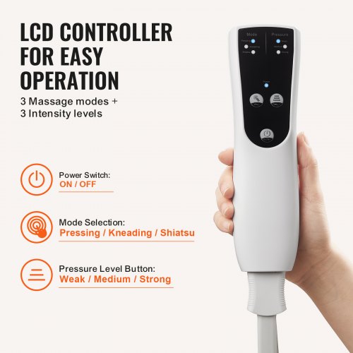 Full Leg Massager Air Compression Leg Massager for Foot Calf Thigh Knee 3