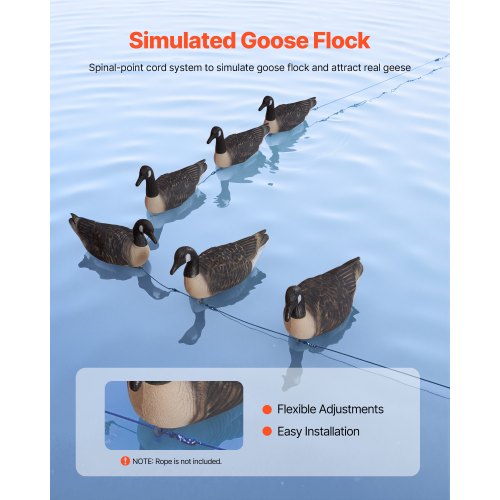 Canada Goose Decoys Outdoors Goose Decoy for Waterfowl Hunting Durable