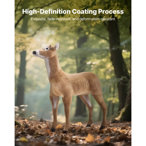 Deer Decoy Outdoor Deer Decoys for Hunting Realistic Durable HDPE Doe
