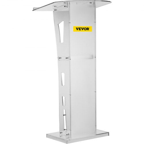 Acrylic Podium 45 Tall Plexiglass Podium 268x15 Table Acrylic Pulpits