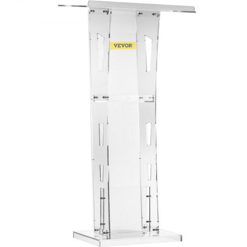 Acrylic Podium 45 Tall Plexiglass Podium 268x15 Table Acrylic Pulpits