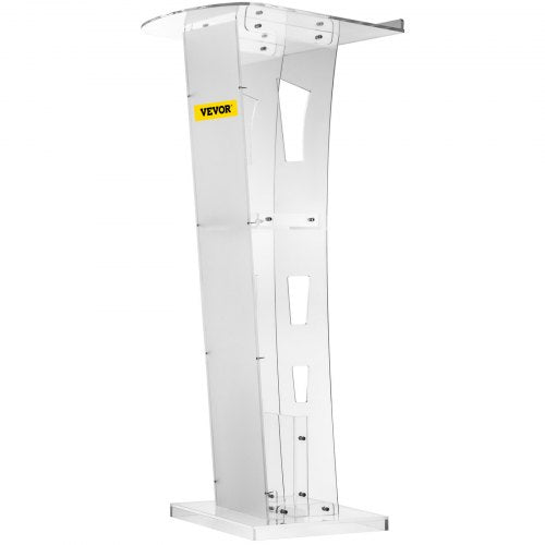 Acrylic Podium 45 Tall Plexiglass Podium 268x15 Table Acrylic Pulpits