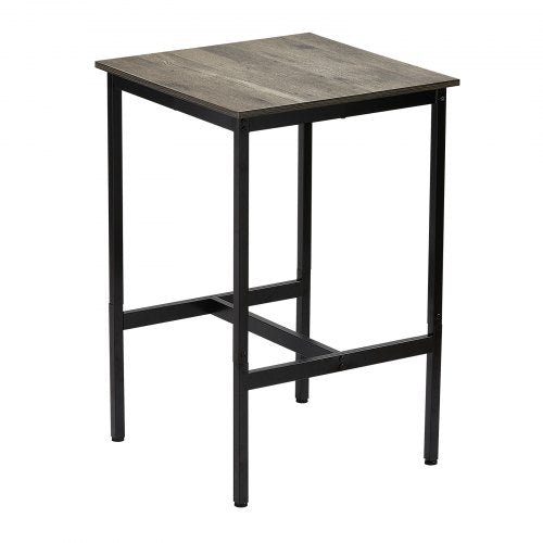 Bar Table Sturdy Metal Frame High Top Pub Table Small Kitchen Dining