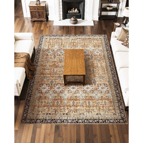 Area Rug 75 x 9.5 ft Large Washable Rug NonSlip and TearResistant Soft
