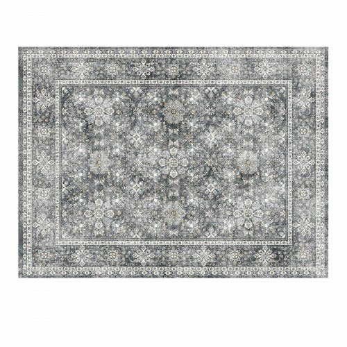 Area Rug 8 x 10 ft Large Washable Rug NonSlip and TearResistant Soft
