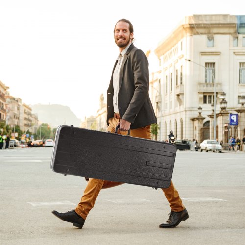 Electric Guitar Hard Case 4134 in Rectangular Guitar Hard Case With Lock