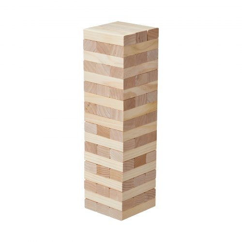 Tumbling Timber Toy 54 Blocks Medium Tumble Tower Blocks Game Pine Wood