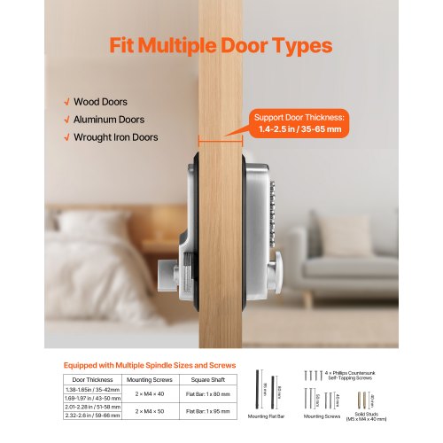 Mechanical Keyless Entry Door Lock 14 Key Mechanical Door Lock Mechanical