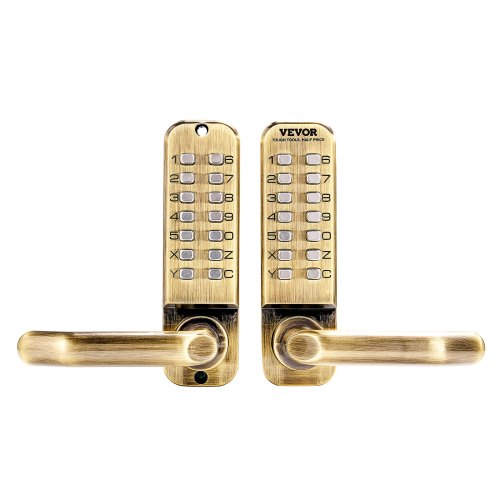 Mechanical Keyless Entry Door Lock 14 Key Mechanical Door Lock Mechanical