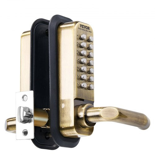Mechanical Keyless Entry Door Lock 14 Key Mechanical Door Lock Mechanical