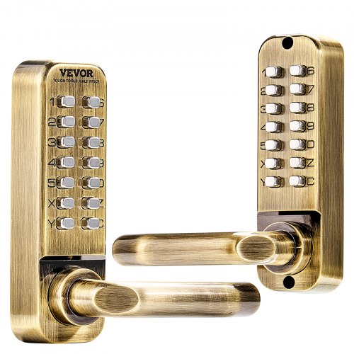 Mechanical Keyless Entry Door Lock 14 Key Mechanical Door Lock Mechanical