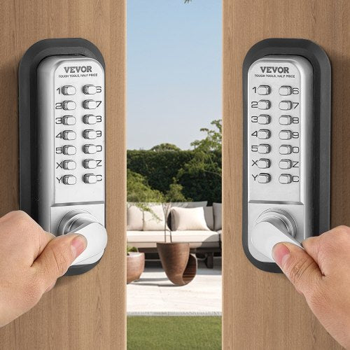Mechanical Keyless Entry Door Lock 14 Key Mechanical Door Lock Mechanical