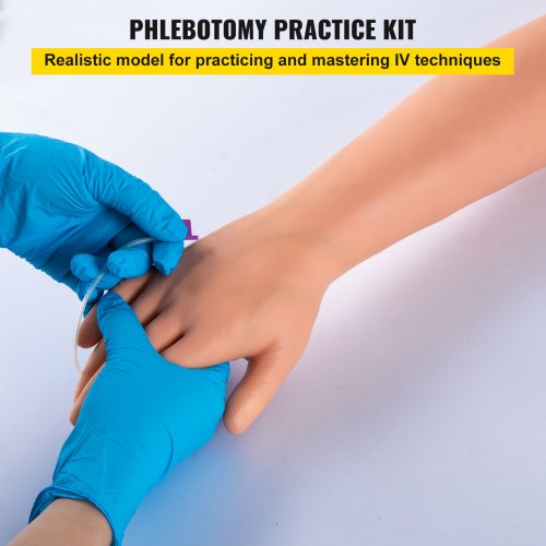 12 PCS Phlebotomy Practice Kit IV Venipuncture Intravenous Training High