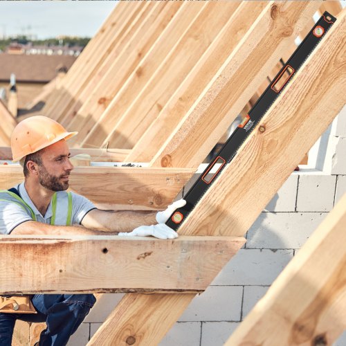 4Piece Torpedo Level 48241610 Inch All Magnetic Levels Set Fluorescent