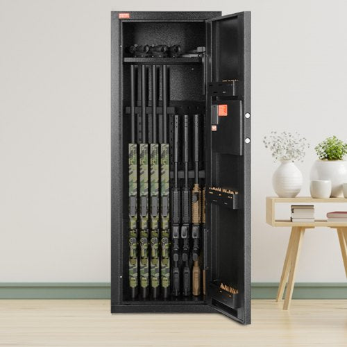 68 Rifles Gun Safe Rifle Safe with Lock Digital Keypad Quick Access