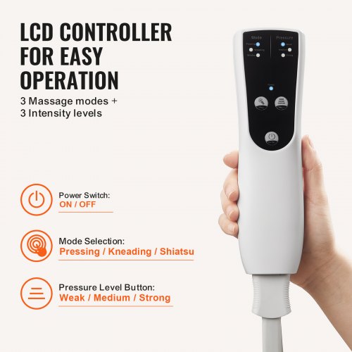 Leg Massager with Air Compression Foot and Calf Massager with 3 Modes 3