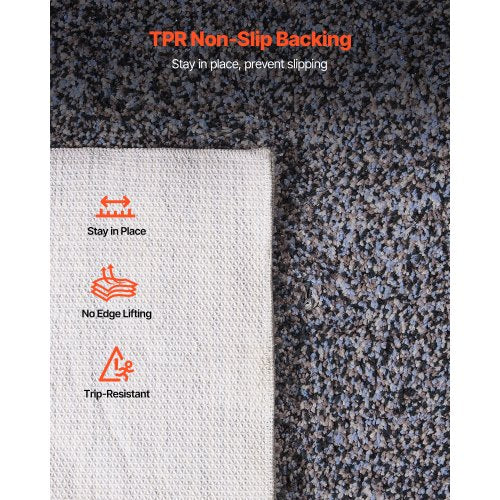Indoor Plush Area Rugs 9 X 12 Ft Carpet Furry With Long Plushs Pile Thick