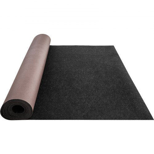 Boat Carpet 6 ft x 18 ft Marine Carpet for Boats Waterproof Black Indoor