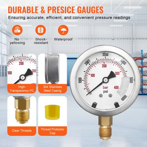Hydraulic Pressure Test Kit 250400600bar 3 Gauges 11 Test Couplings 3