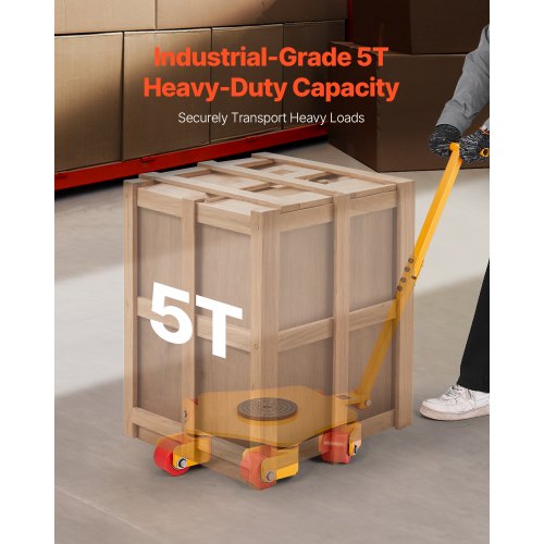 Machine Skate 8800 lbs Machinery Moving Skate Machinery Mover Skate with 360°