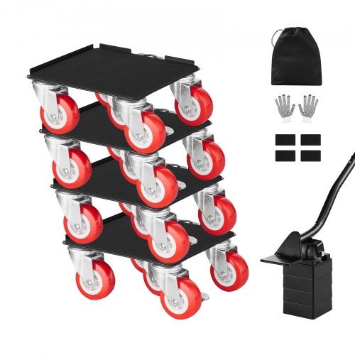 Furniture Dolly Maximum Load 3474 lbs Heavy Duty Furniture Movers with 5