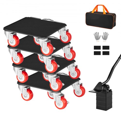 Furniture Dolly Maximum Load 3474 lbs Heavy Duty Furniture Movers with 5